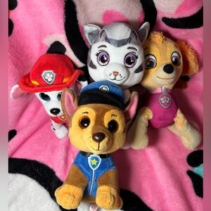 Paw patrol plushie bundle